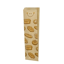 Sac Papier Kraft "Panes" 23+7x51cm (1000 Utés)