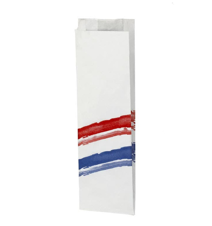 Sac sandwich Rayures 10+4x33cm (125 Utés) Sac sandwich Rayures 10+4x33cm (125 Utés)