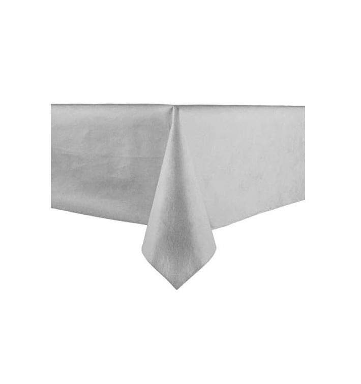 Nappe en PP Non-Tissé 100x100cm Gris (150 Utés) Nappe en PP Non-Tissé 100x100cm Gris (150 Utés)