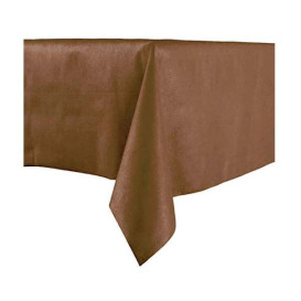 Nappe en PP Non-Tissé 100x100cm Marron (150 Utés)