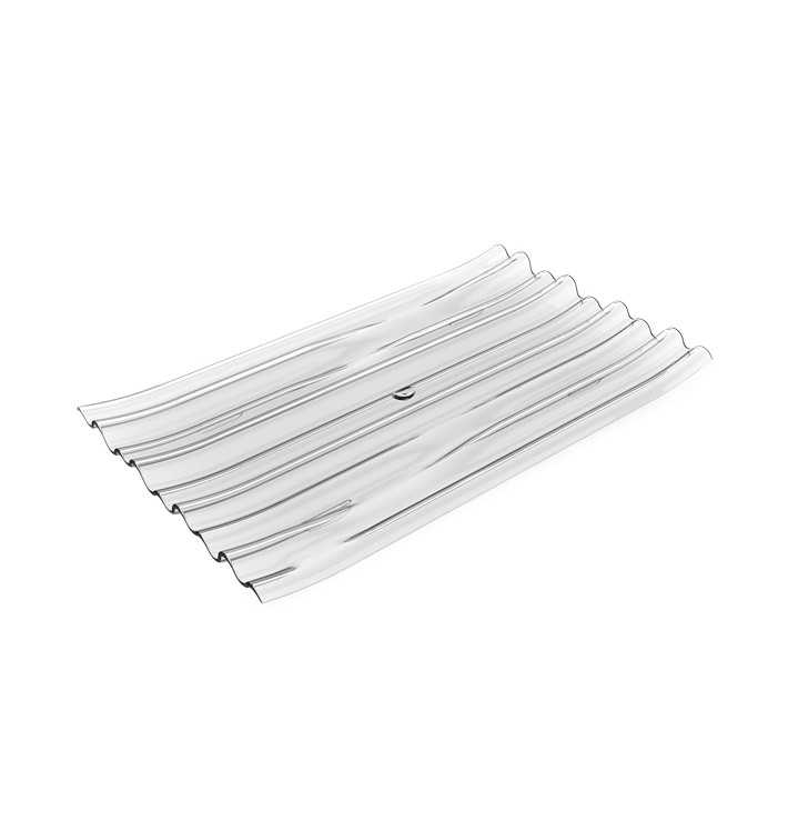 Assiette Dégustation PS "Bamboo" Transp. 10x6cm (500 Utés) Assiette Dégustation PS "Bamboo" Transp. 10x6cm (500 Utés)
