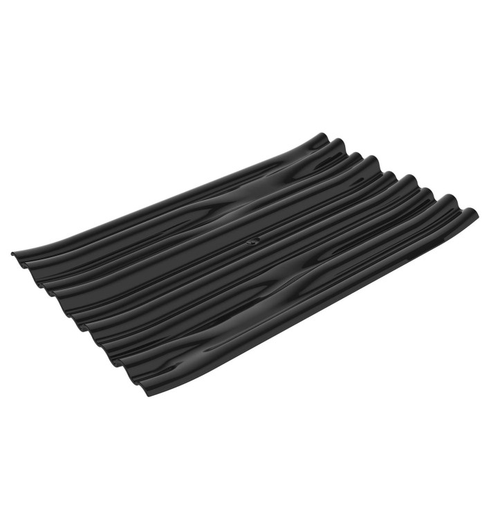 Assiette Dégustation PS "Bamboo" Noir 10x6cm (50 Utés) Assiette Dégustation PS "Bamboo" Noir 10x6cm (50 Utés)