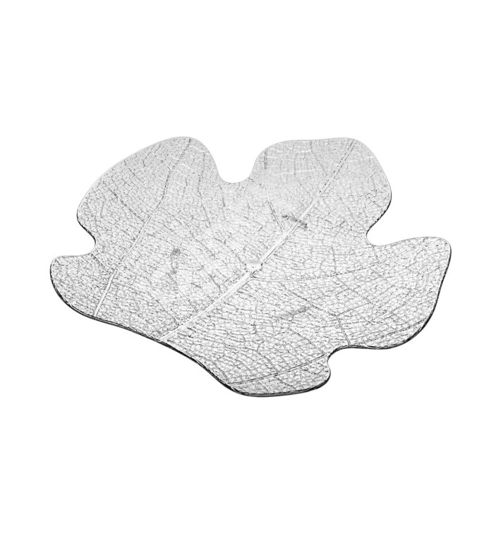 Assiette Dégustation PS "Ficus" Transp. 33ml (25 Utés) Assiette Dégustation PS "Ficus" Transp. 33ml (25 Utés)
