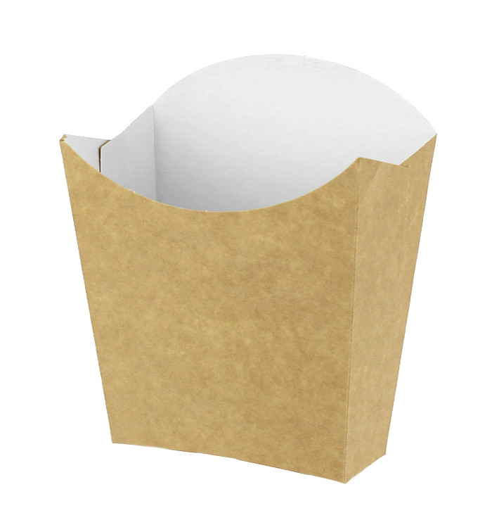 Etui à Frites Kraft Petit 8,2x2,2x9cm (600 Unités) Etui à Frites Kraft Petit 8,2x2,2x9cm (600 Unités)