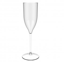 Flûte Réutilisable à Champagne "Bio Based" Tritan 170ml (6 Utés)