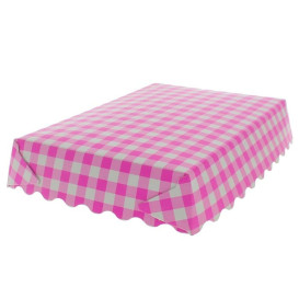 Plateau Rose pour Pâtisserie 18,2x12,2x3cm  (500 Utés)