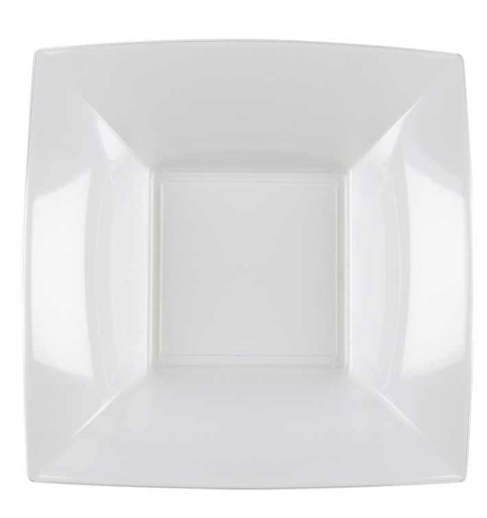 Assiette Plastique Réutilisable Creuse "Bio Based" Transp. 18cm (25 Utés) Assiette Plastique Réutilisable Creuse "Bio Based" Transp. 18cm (25 Utés)