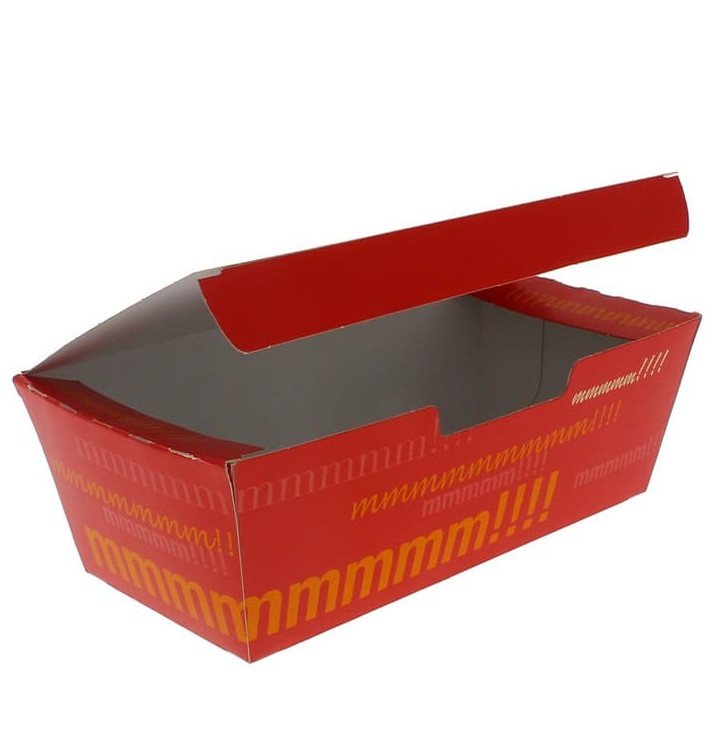 Boîte pour repas à emporter 16,5x7,5x6cm (600 Utés)
