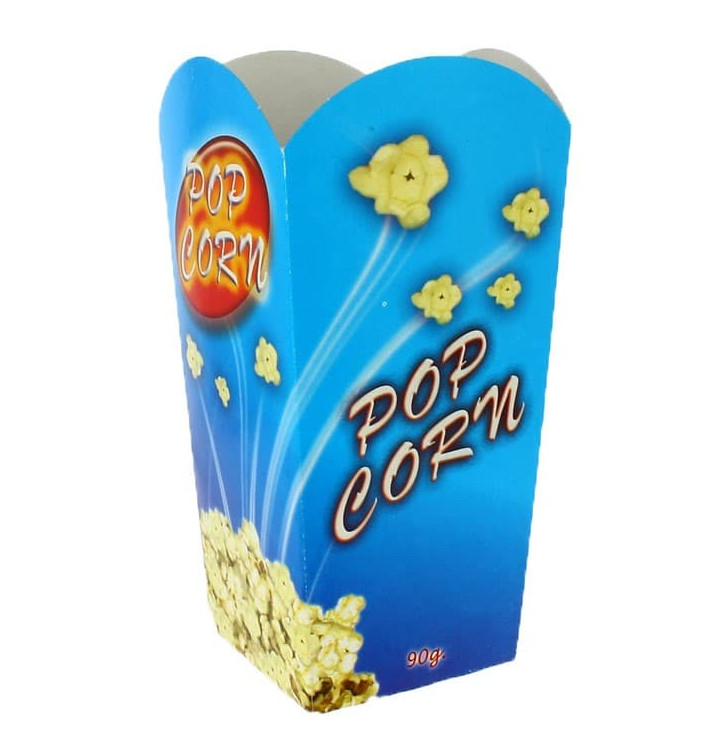 Etuis à Pop-Corn Moyen 90g 7,8x10,5x18cm (25 Unités) Etuis à Pop-Corn Moyen 90g 7,8x10,5x18cm (25 Unités)