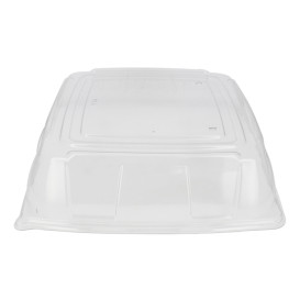 Couvercle Plastique PET Transp. Plateau 36x36cm (25 Utés)