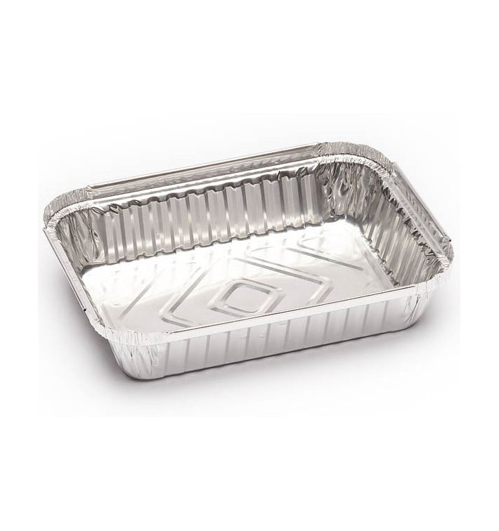 Emballage aluminium 580ml 185x135x30mm (125 Utés) Emballage aluminium 580ml 185x135x30mm (125 Utés)