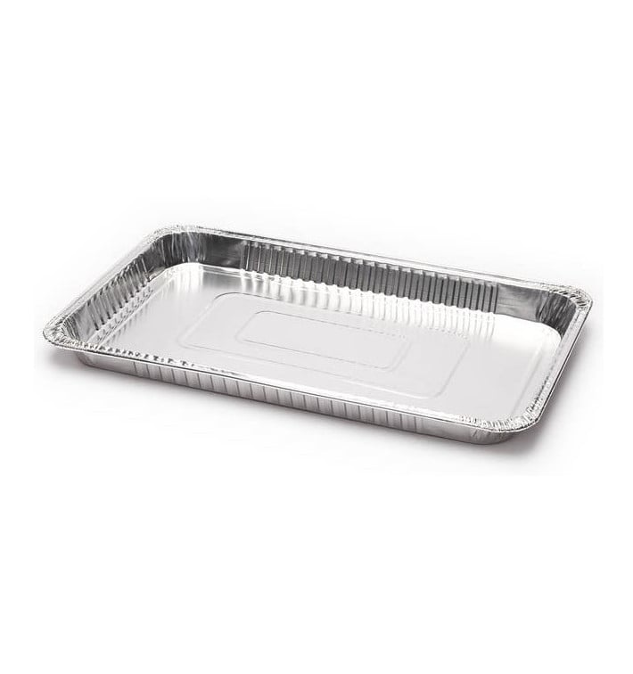 Barquette Aluminium 5350ml 525x325mm (10 Utés) Barquette Aluminium 5350ml 525x325mm (10 Utés)