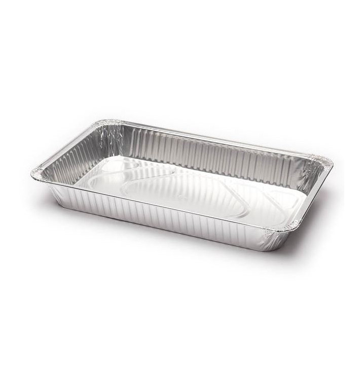 Barquette Aluminium 8850ml 525x325mm (10 Utés) Barquette Aluminium 8850ml 525x325mm (10 Utés)