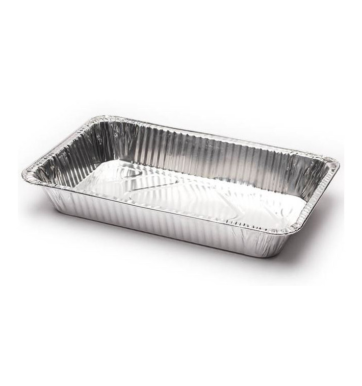 Barquette Aluminium 11450ml 525x325mm (10 Utés) Barquette Aluminium 11450ml 525x325mm (10 Utés)