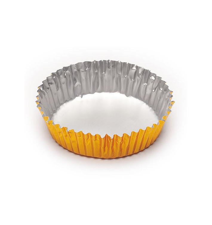 Caissette Pâtisserie Aluminium 47x40x12mm (1.000 Utés) Caissette Pâtisserie Aluminium 47x40x12mm (1.000 Utés)