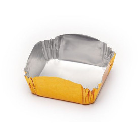 Caissette Pâtisserie Aluminium 40x35x16mm (3000 Utés)