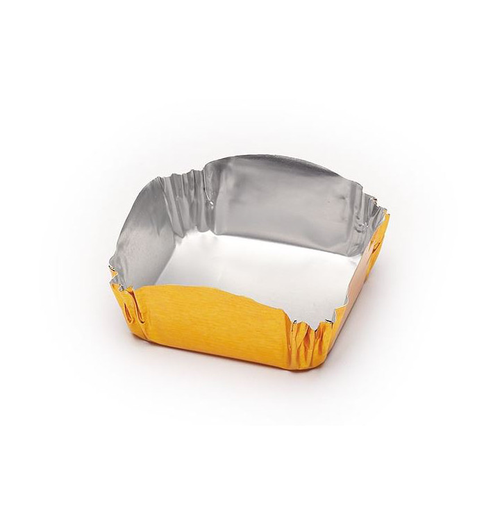 Caissette Pâtisserie Aluminium 40x35x16mm (3000 Utés) Caissette Pâtisserie Aluminium 40x35x16mm (3000 Utés)