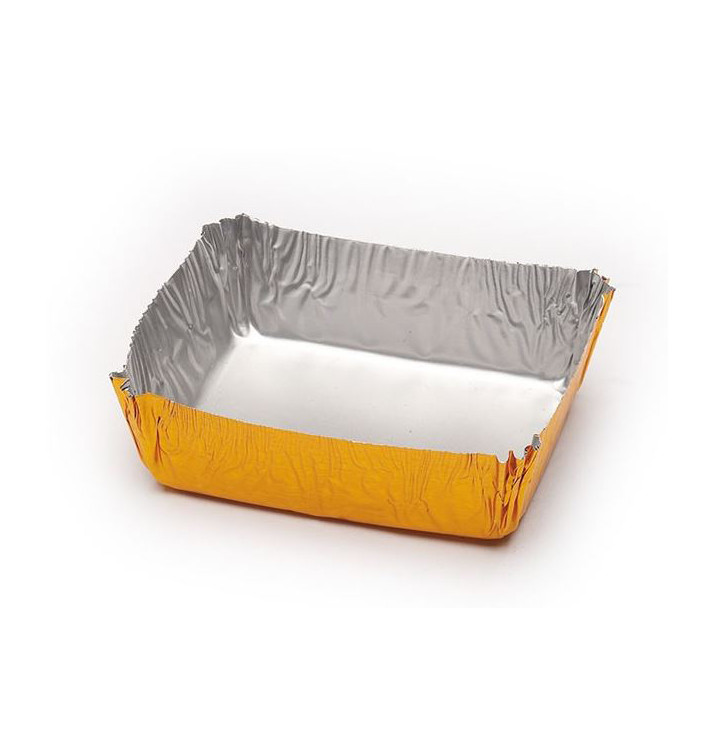 Caissette Pâtisserie Aluminium 52x42x15mm (3000 Utés) Caissette Pâtisserie Aluminium 52x42x15mm (3000 Utés)