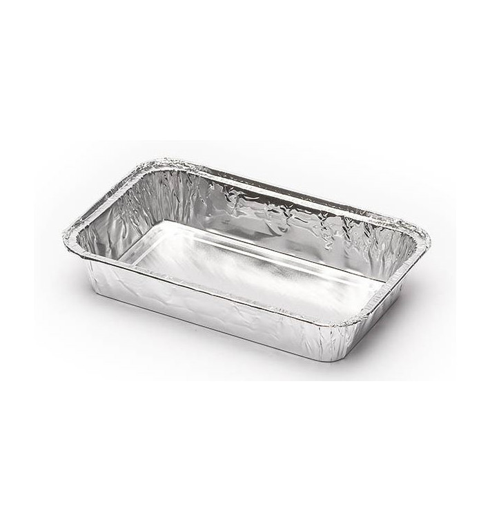 Barquette Aluminium 470ml 185x120mm (1300 Utés) Barquette Aluminium 470ml 185x120mm (1300 Utés)