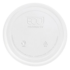 Couvercle Récipient Compostable PLA 235,355,470,940ml (50 Utés)