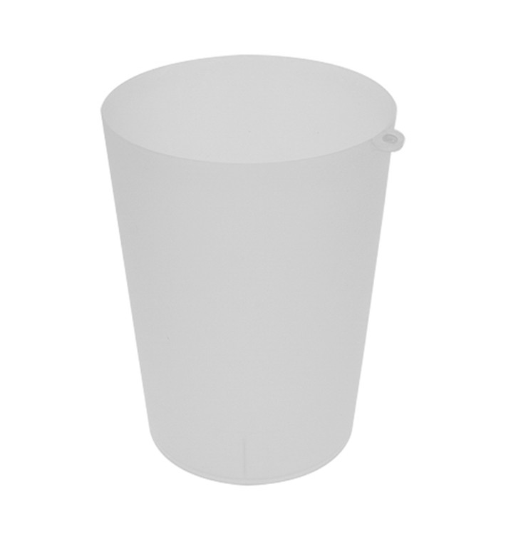 Gobelet Réutilisable avec Anneau PP Translucide 900ml (14 Utés) Gobelet Réutilisable avec Anneau PP Translucide 900ml (14 Utés)