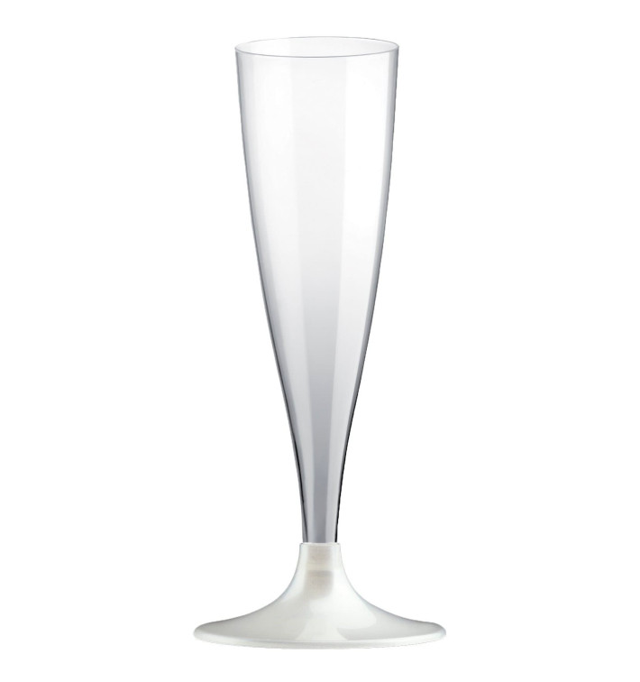 Flûte PLA Biodégradable Transparent 140ml 2P (400 Utés) Flûte PLA Biodégradable Transparent 140ml 2P (400 Utés)