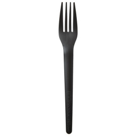 Fourchette Compostable CPLA Noir 17,0 cm (50 Utés)