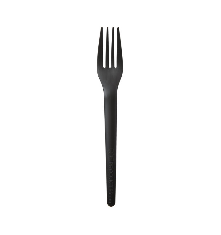 Fourchette Compostable CPLA Noir 17,0 cm (1.000 Utés) Fourchette Compostable CPLA Noir 17,0 cm (1.000 Utés)