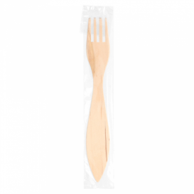 Fourchette en bois 150mm en Sachet (500 Unités)