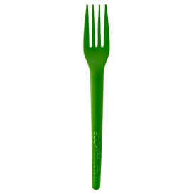 Fourchette Compostable CPLA Vert 17,0 cm (1.000 Utés)