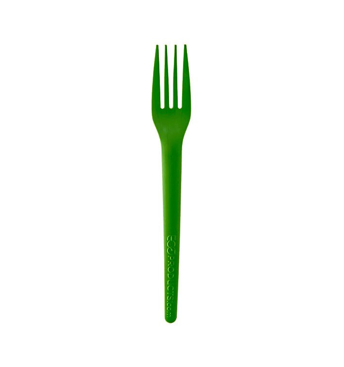 Fourchette Compostable CPLA Vert 17,0 cm (1.000 Utés) Fourchette Compostable CPLA Vert 17,0 cm (1.000 Utés)