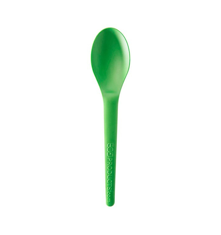 Cuillère Compostable CPLA Vert 15,0 cm (1.000 Utés) Cuillère Compostable CPLA Vert 15,0 cm (1.000 Utés)