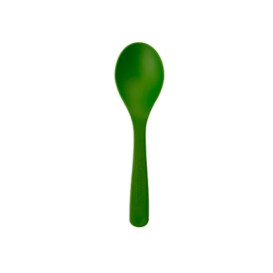 Petite Cuillère Compostable CPLA Vert 11,4 cm (100 Utés)