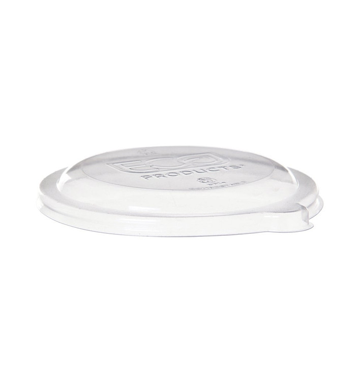 Couvercle Compostable PLA Transparent Bol 175 et 235ml (50 Utés) Couvercle Compostable PLA Transparent Bol 175 et 235ml (50 Utés)