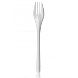 Fourchette Plastique Blanche 165mm 