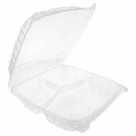 Boîte Couvercle Charnière OPS 3 C. "Clear Seal" 4070ml (200 Utés)