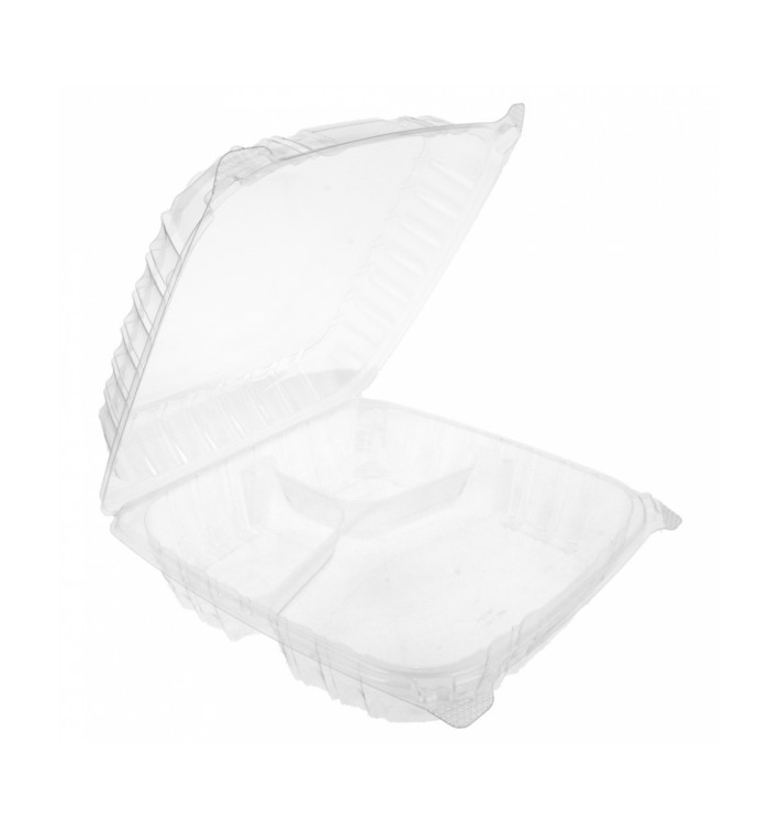 Boîte Couvercle Charnière OPS 3 C. "Clear Seal" 4070ml (200 Utés) Boîte Couvercle Charnière OPS 3 C. "Clear Seal" 4070ml (200 Utés)
