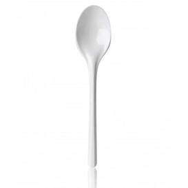 Cuillère Plastique Blanche 165mm 