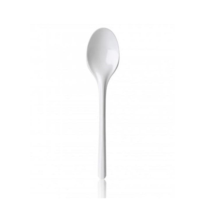 Cuillère Plastique Blanche 165mm Cuillère Plastique Blanche 165mm