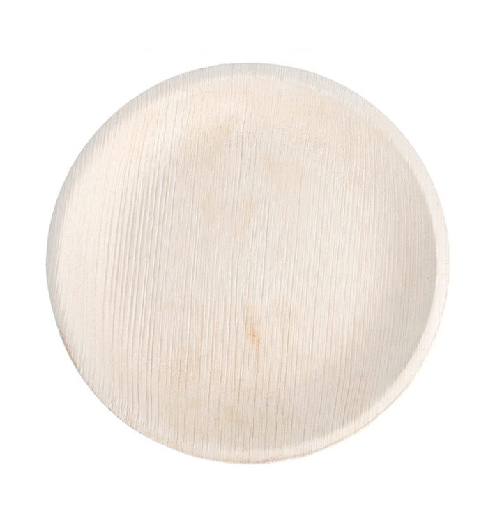 Assiette en Feuilles de Palmier 18,0 cm (200 Unités) Assiette en Feuilles de Palmier 18,0 cm (200 Unités)