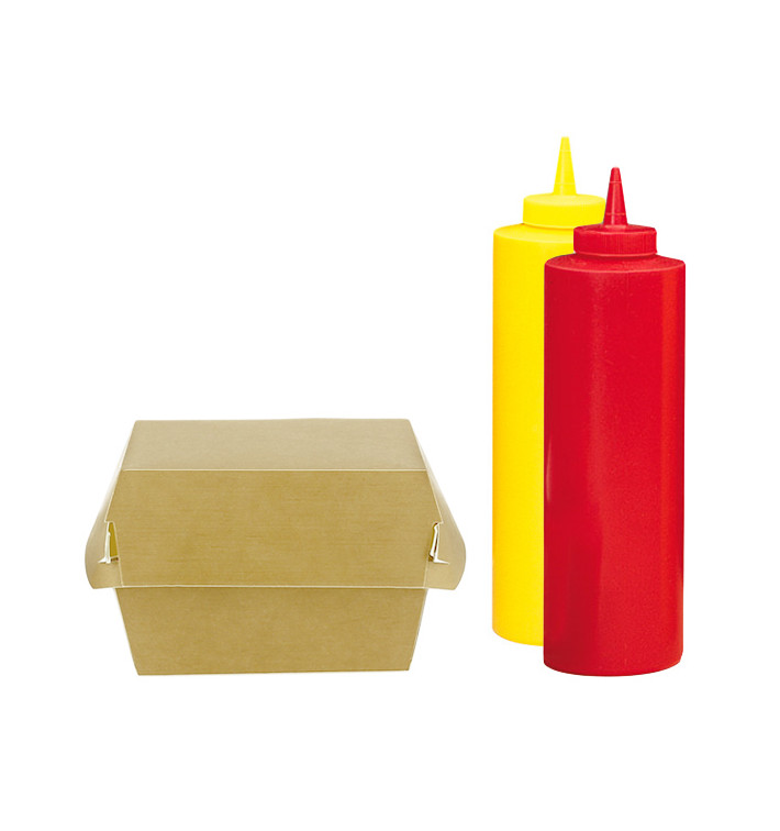 Bouteille pour Sauces Plastique Jaune 720ml (36 Utés) Bouteille pour Sauces Plastique Jaune 720ml (36 Utés)