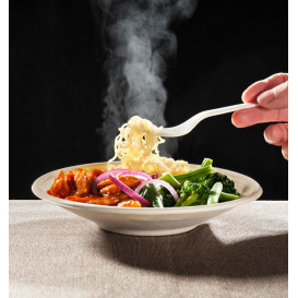 Bol Canne à Sucre Bagasse Noodle Naturel 710ml (50 Utés)