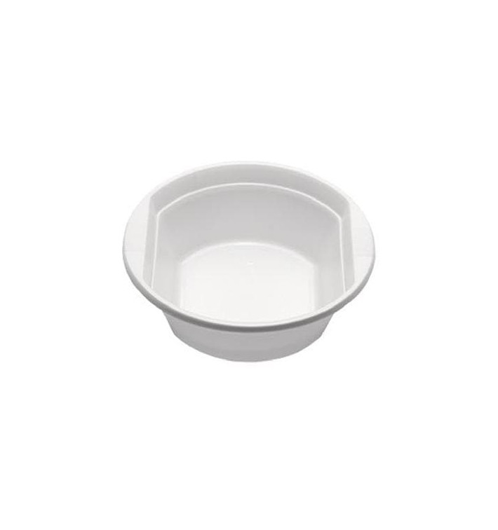 Bol en Plastique PS Blanc 630ml Ø16cm Bol en Plastique PS Blanc 630ml Ø16cm