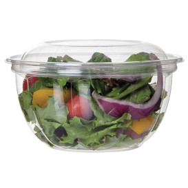 Saladier avec couvercle PLA 530ml (150 Utés)