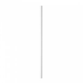 Paille Papier Blanc Emballée Kraft Ø6mm 21cm (250 Utés)