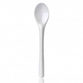 Petite Cuillère Plastique Blanche 115mm 