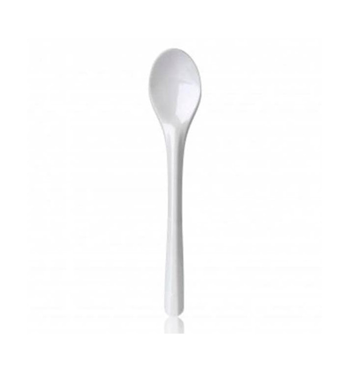 Petite Cuillère Plastique Blanche 115 mm Petite Cuillère Plastique Blanche 115 mm