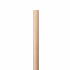 Paille Droite Papier Kraft Granités Ø10mm 21cm (50 Utés)