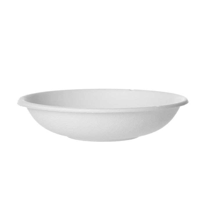 Bol Canne à Sucre Bagasse Blanc 355ml (800 Utés) Bol Canne à Sucre Bagasse Blanc 355ml (800 Utés)