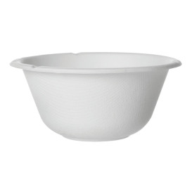 Bol Canne à Sucre Bagasse Blanc 235ml (1.800 Utés)